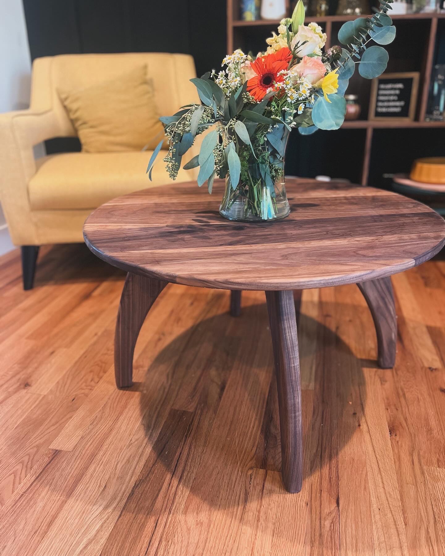 Mid-Century Modern Walnut Coffee Table